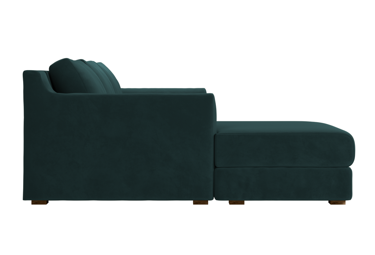 Sabai Design · The Elevate Natural Sectional in Recycled Velvet | socius design in Rochester, MN
