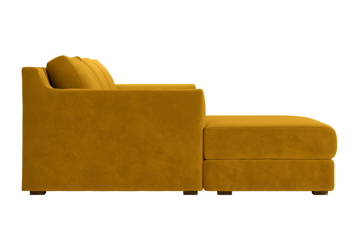Sabai Design · The Elevate Natural Sectional in Recycled Velvet | socius design in Rochester, MN