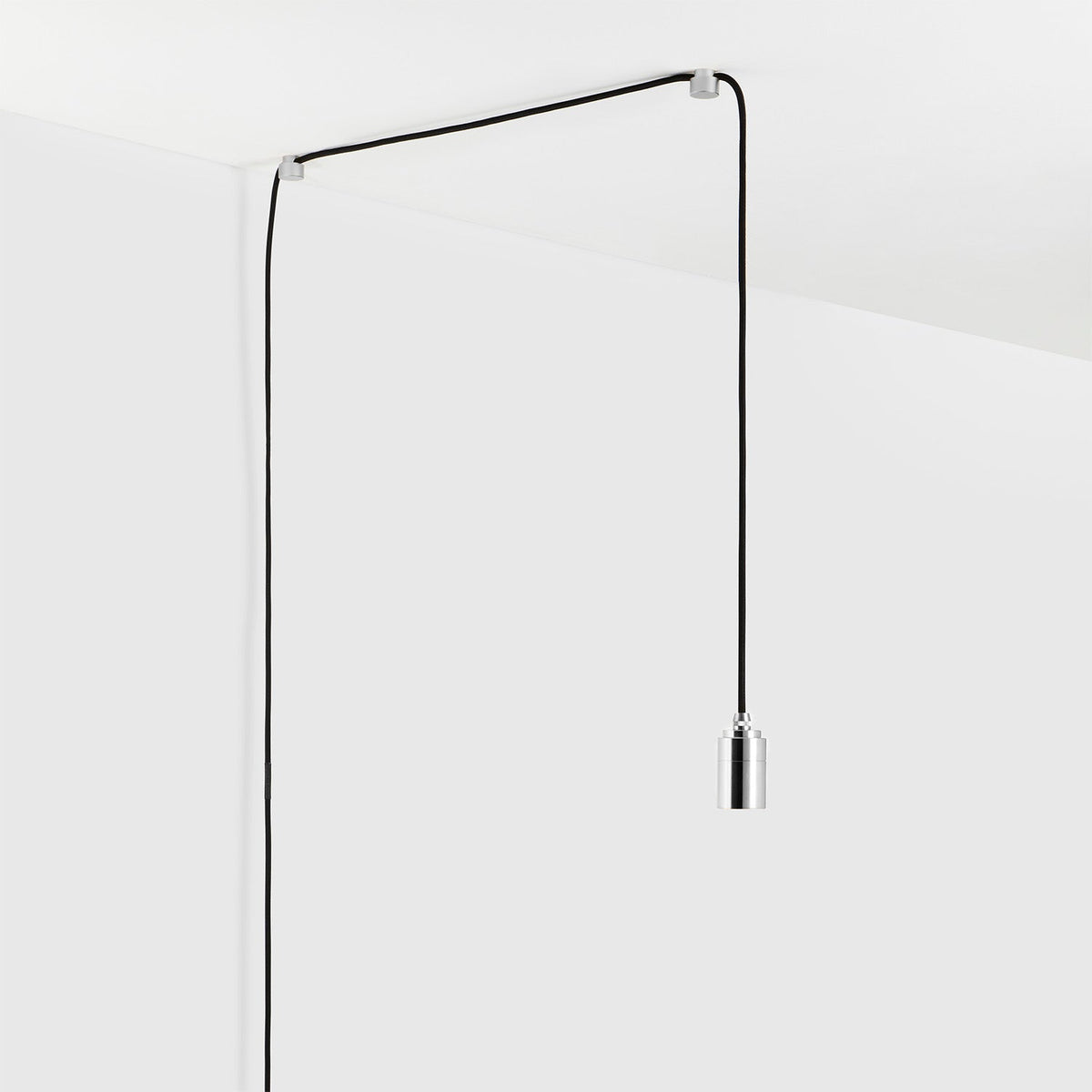 Plug-In Pendant in Stainless Steel