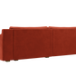 The Elevate 96" Sofa in Recycled Velvet
