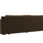 The Elevate 96" Sofa in Recycled Velvet