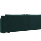 The Elevate 96" Sofa in Recycled Velvet