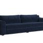 The Elevate 96" Sofa in Recycled Velvet