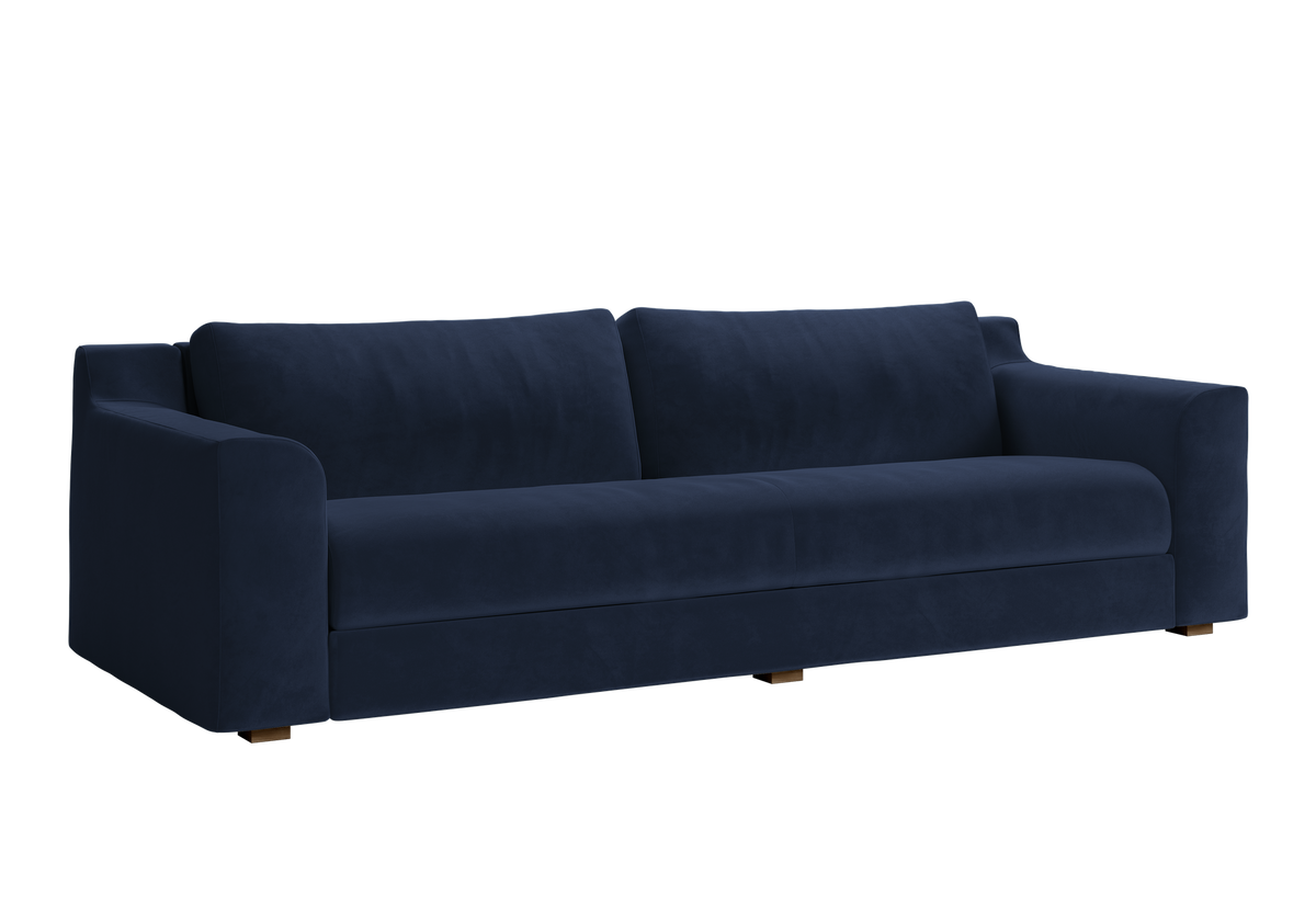 Sabai Design · The Elevate Natural 96" Sofa in Recycled Velvet | socius design in Rochester, MN