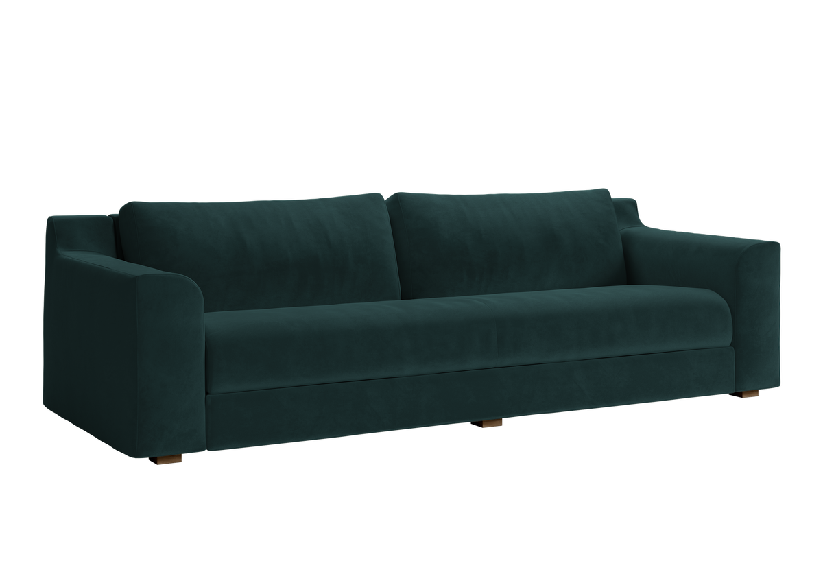 Sabai Design · The Elevate Natural 96" Sofa in Recycled Velvet | socius design in Rochester, MN