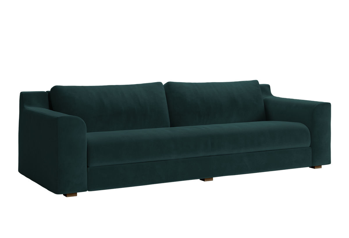 Sabai Design · The Elevate Natural 96" Sofa in Recycled Velvet | socius design in Rochester, MN