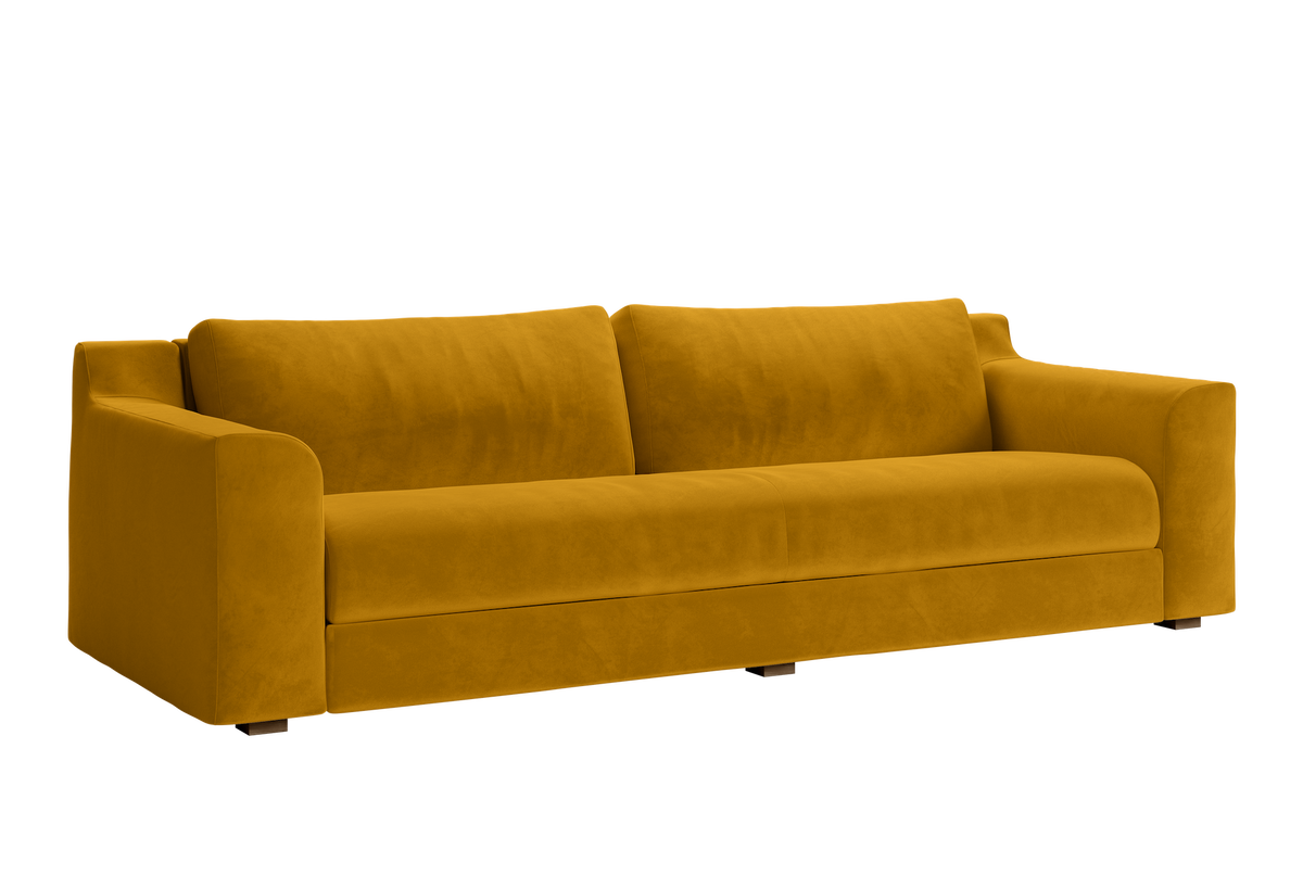 Sabai Design · The Elevate Natural 96" Sofa in Recycled Velvet | socius design in Rochester, MN