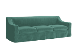 The Evergreen Sofa in Recycled Velvet
