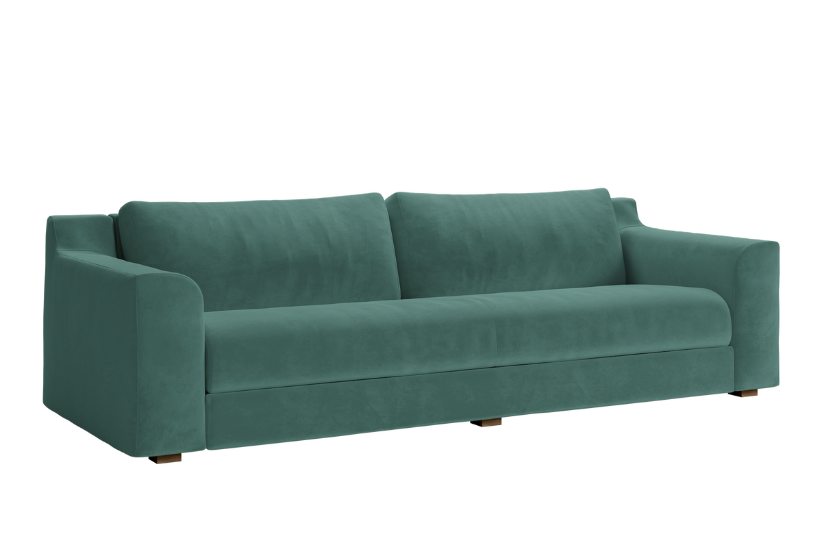 Sabai Design · The Elevate Natural 96" Sofa in Recycled Velvet | socius design in Rochester, MN