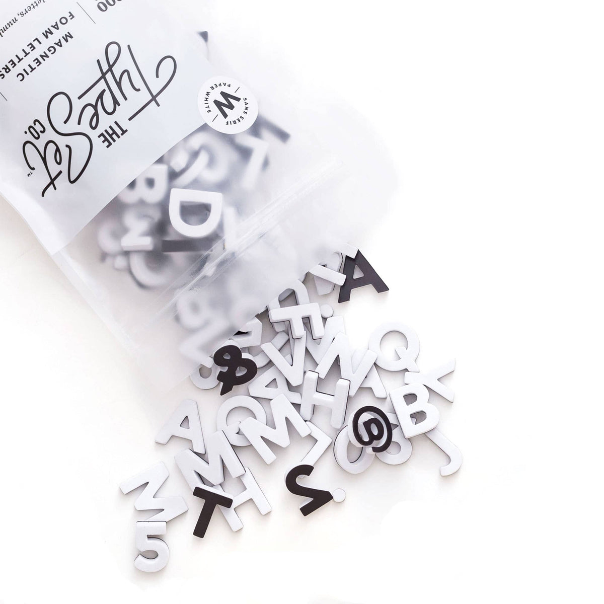 1" White Magnetic Letters · The Type Set Co.