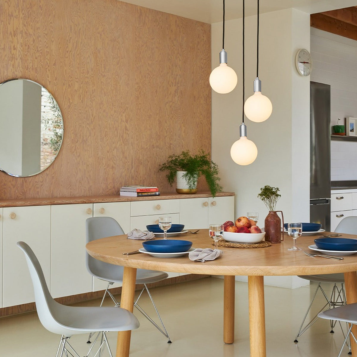 Triple Pendant in Silver