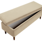 The Essential Storage Bench in Recycled Velvet