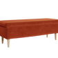 The Essential Storage Bench in Recycled Velvet