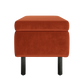 The Essential Storage Bench in Recycled Velvet