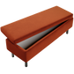The Essential Storage Bench in Recycled Velvet