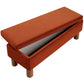 The Essential Storage Bench in Recycled Velvet