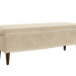 The Essential Storage Bench in Recycled Velvet