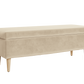 The Essential Storage Bench in Recycled Velvet