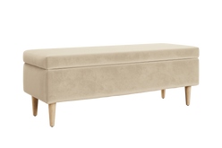 The Essential Storage Bench in Recycled Velvet