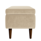 The Essential Storage Bench in Recycled Velvet