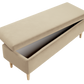 The Essential Storage Bench in Recycled Velvet