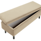 The Essential Storage Bench in Recycled Velvet