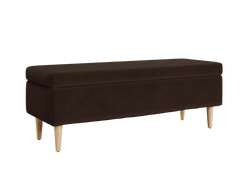 The Essential Storage Bench in Recycled Velvet