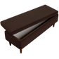 The Essential Storage Bench in Recycled Velvet