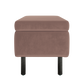 The Essential Storage Bench in Recycled Velvet