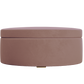 The Evergreen Storage Ottoman in Recycled Velvet