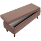 The Essential Storage Bench in Recycled Velvet