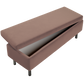 The Essential Storage Bench in Recycled Velvet