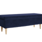 The Essential Storage Bench in Recycled Velvet