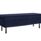 The Essential Storage Bench in Recycled Velvet