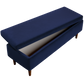 The Essential Storage Bench in Recycled Velvet