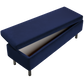 The Essential Storage Bench in Recycled Velvet