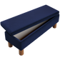 The Essential Storage Bench in Recycled Velvet