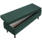 The Essential Storage Bench in Recycled Velvet