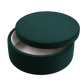 The Evergreen Storage Ottoman in Recycled Velvet