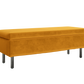 The Essential Storage Bench in Recycled Velvet