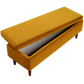 The Essential Storage Bench in Recycled Velvet