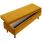 The Essential Storage Bench in Recycled Velvet