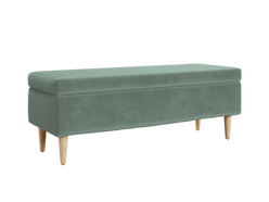 The Essential Storage Bench in Recycled Velvet