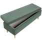 The Essential Storage Bench in Recycled Velvet