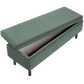 The Essential Storage Bench in Recycled Velvet