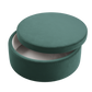 The Evergreen Storage Ottoman in Recycled Velvet