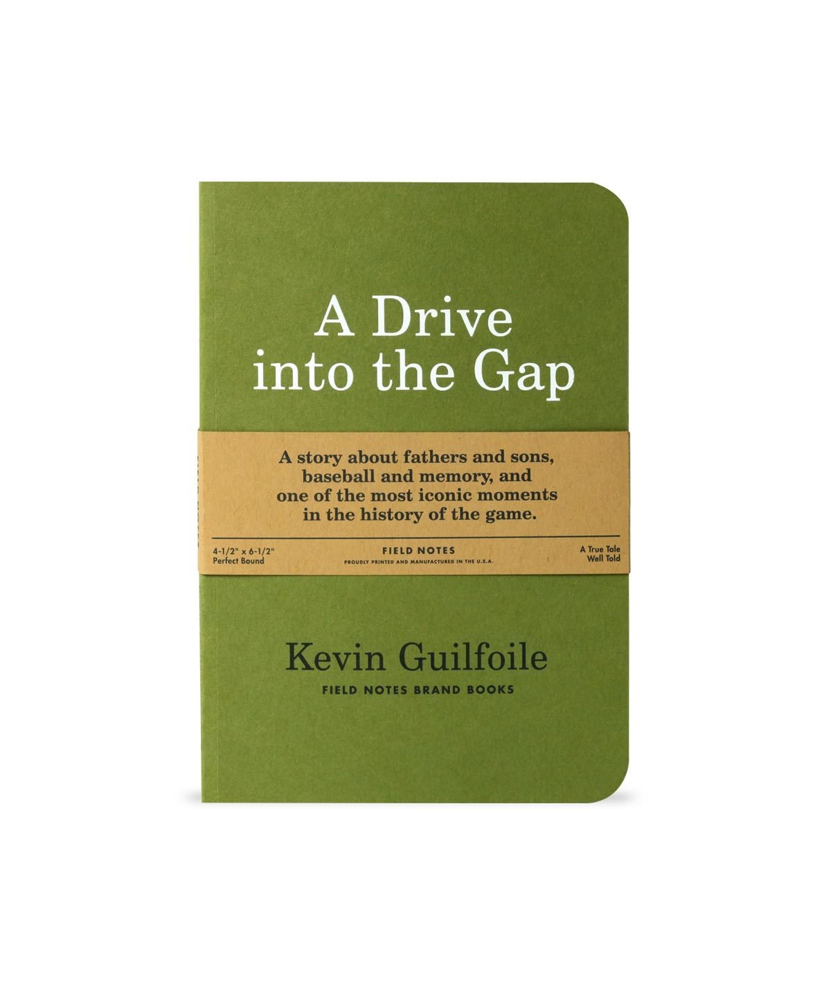A Drive into the Gap by Kevin Guilfoile, Field Notes Brand Books