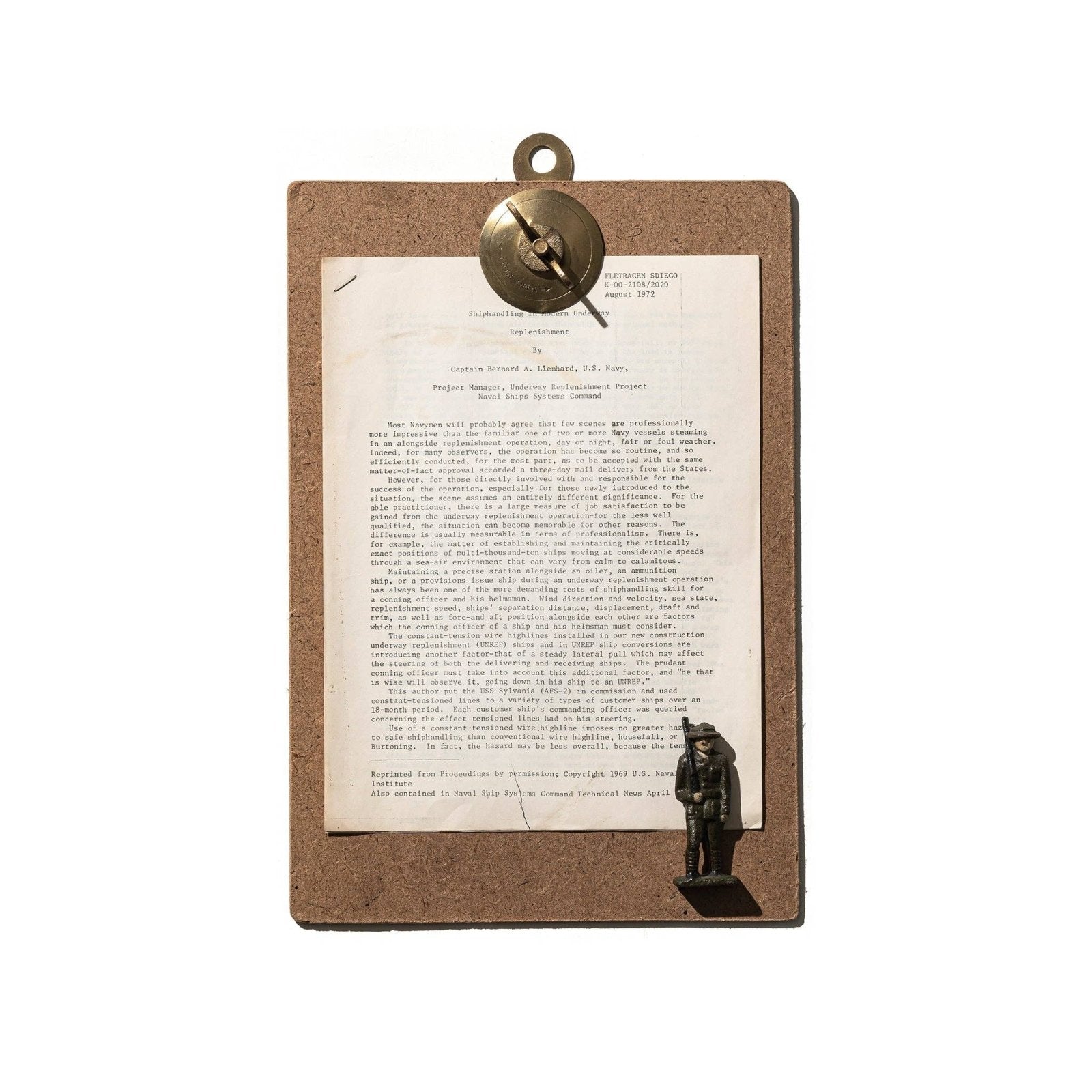 Puebco · A4 Brass Screw Recycled Clipboard | socius design in Rochester, MN