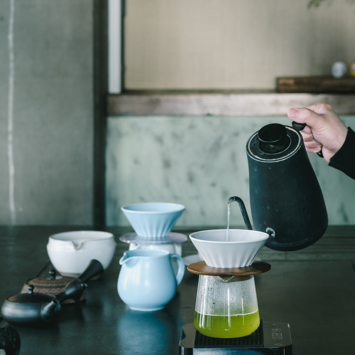 Gotero de Té Cerámico Origami