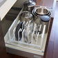 Yamazaki Home · Adjustable Pot Lid and Frying Pan Organizer · Steel | socius design in Rochester, MN